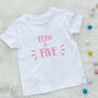 Personalised Birthday T Shirt For Kids, thumbnail 1 of 7