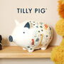 Tilly Pig On Safari Piggy Bank, thumbnail 2 of 10