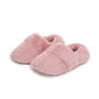 Pink Women's Heated Slippers With Removable Heatpads By Snug Toes, thumbnail 3 of 5