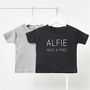 Name Personalised Children's T Shirt, thumbnail 1 of 3