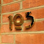 Premium Gold/Brass House Numbers, thumbnail 5 of 9