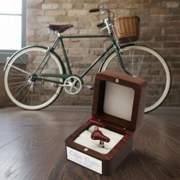 Personalised Bike Saddle Cufflinks, 11 of 12
