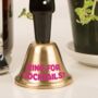 Personalised Waiter Dinner Bell, thumbnail 2 of 3