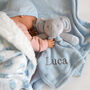 Personalised Elephant Comforter And Animal Sherpa Blanket Set, thumbnail 7 of 12