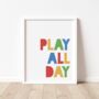 Play All Day Print, thumbnail 5 of 7