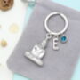 Personalisable Buddha Keyring Spiritual Gift, Good Luck Token, Yoga Accessory, thumbnail 4 of 9
