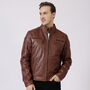 Mens' Luxury Sheepskin Leather Jacket, thumbnail 9 of 11