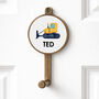 Personalised Kids Name Transportation Vehicle Wall Hook, thumbnail 4 of 9