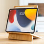 Personalised Tablet Stand Reserved For, thumbnail 2 of 5