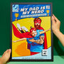 Personalised Father's Day Comic Poster, thumbnail 6 of 11