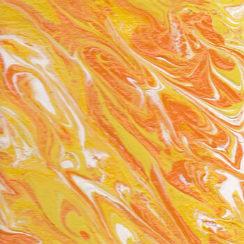Set Of Four Hand Painted Greeting Cards 'Wave Twelve', 6 of 6