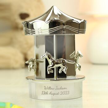 Personalised Horses Carousel, 3 of 3