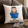 Personalised Cushion Gift For Book Lovers, thumbnail 4 of 11