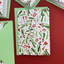 Red Berries Christmas Card Pack Of 12, thumbnail 8 of 10