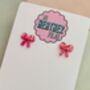 Bow Statement Stud Glitter Earrings / Gift For Her / Oversized Sparkly Jewellery Statement Bow Gift, thumbnail 11 of 12