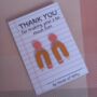 Thank You Teacher Pencil Earrings Gift, thumbnail 1 of 2