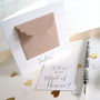 Personalised Maid Of Honour Precious Message Card, thumbnail 1 of 6