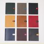 Personalised Refillable Leather Notebook, thumbnail 8 of 12