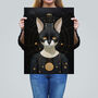 Interplanetary Cat Queen Futuristic Wall Art Print, thumbnail 2 of 6