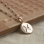 Sterling Silver Pisces Star Sign Necklace, thumbnail 3 of 6