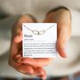 Mom Necklace – Gift For Mom From Daughter, Meaningful Jewellery, Mother’s Day Necklace, Birthday Present For Mom, Sentimental Gift, thumbnail 7 of 7