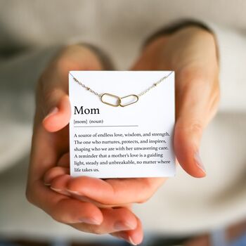 Mom Necklace – Gift For Mom From Daughter, Meaningful Jewellery, Mother’s Day Necklace, Birthday Present For Mom, Sentimental Gift, 7 of 7