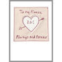 Personalised Cupids Arrow Engagement Card, thumbnail 8 of 9
