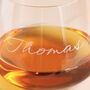 Personalised Script Name Whisky Glass, thumbnail 3 of 3