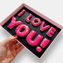 I Love You Letterbox Message Cookies, thumbnail 3 of 9