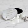 Personalised Ring Box Personalised Gift, thumbnail 2 of 8