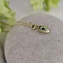 14ct Gold Tiny Mouse Necklace, thumbnail 3 of 5