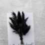Black Dried Flowers / Maid Of Honour Proposal Card Gift, thumbnail 4 of 4
