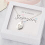 Personalised Necklace For Stepmum With Birthstone, thumbnail 1 of 6