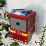 Personalised Fire Engine Bird Box, thumbnail 3 of 10