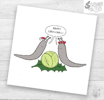 Slugs R' Us Christmas Cards, 3 of 5