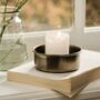 Brass Pillar Candle Holder, thumbnail 1 of 2