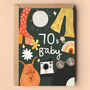70's Baby Birthday Card, thumbnail 1 of 2