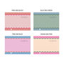 Personalised Colourful Scallop Notebook Planner, thumbnail 4 of 5