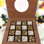 Chocolate Flower Box With Personalised Message, thumbnail 3 of 6