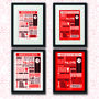 Manchester United Football Club Personalised Print, thumbnail 3 of 5
