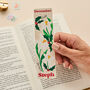 Personalised Birth Flower Bookmark, thumbnail 2 of 6