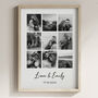 Personalised Photo Collage Print, thumbnail 1 of 6