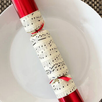 Concerto Christmas Crackers Musical Theme Holiday Table Decor X Eight, 2 of 4