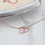 Entwined Heart Necklace, thumbnail 4 of 12