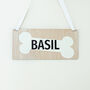 Personalised Wooden Dog Kennel Hanging Sign, thumbnail 4 of 6