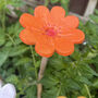 Ceramic Flower Cane Toppers And Bee Bath, thumbnail 3 of 11