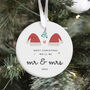 Next Christmas Mr And Mrs Ornament Gift, thumbnail 2 of 7
