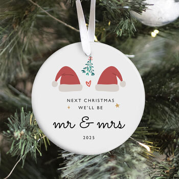 Next Christmas Mr And Mrs Ornament Gift, 2 of 7