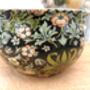 Open Sugar Bowl In William Morris Black Strawberry Thief Design, thumbnail 3 of 6