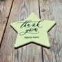 100g Personalised Printed Chocolate Star, thumbnail 8 of 11